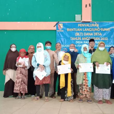 Penyaluran BLT Dana Desa Bulan Ke-4, Ke-5 & Ke-6 Desa Pangauban Tahun 2022